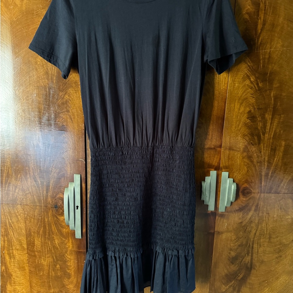 Veronica Beard Elegant Black Midi Dress